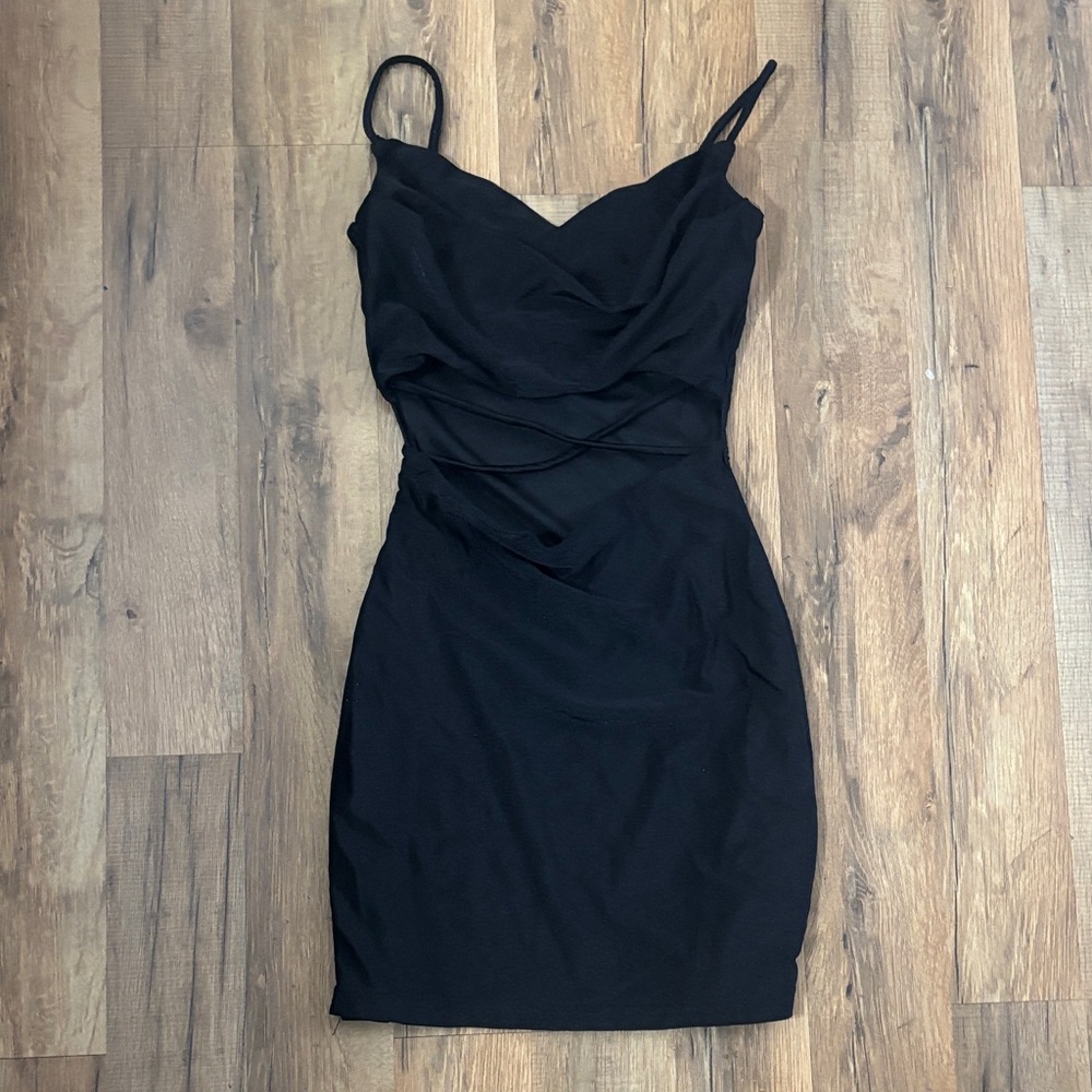 Windsor Black Mini Dress